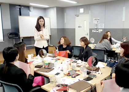 수강생 (LG생활건강 강의) 컨설턴트로 활약